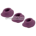 Набор насадок на симулятор орального секса для женщин Womanizer Premium, Classic (Size S), фиолетовый - Фото №1