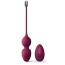 Вагинальные шарики с вибрацией Dorcel Love Balls, бордовые - Фото №1