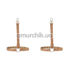 Гартери Bijoux Indiscrets Maze Shorts Garter, коричневі - Фото №1