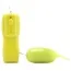 Віброяйце Glo-Glo a Go-Go Flicker Tip Vibrating Bullet Electric Lemon, жовте - Фото №2