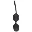 Вагинальные шарики Black Velvets Balls Silicone, черные - Фото №3