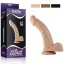 Вибратор Lovetoy Real Extreme 8.5 с изгибом, телесный - Фото №6