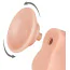 Фаллоимитатор Sliding-Skin Dual Layer Dong 8 с мошонкой, телесный - Фото №5