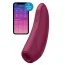 Симулятор орального сексу для жінок Satisfyer Curvy 1+, бордовий - Фото №1