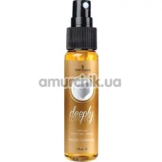 Розслабляючий спрей для мінету Sensuva Deeply Salted Caramel - солона карамель, 29 мл - Фото №1