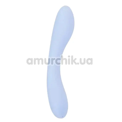Вибратор для точки G Sweet Em Velvet Lure Deep Flow, голубой