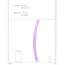 Двухконечный фаллоимитатор Realrock Crystal Clear Double Dildo 17, фиолетовый - Фото №3