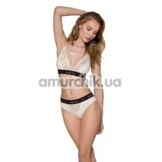 Трусики Passion PS001 Panties, бежевые - Фото №1