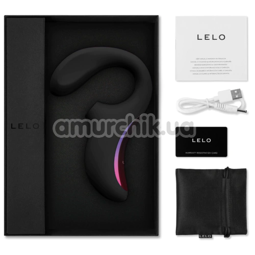 Звуковой стимулятор с вибрацией Lelo Enigma Cruise (Лело Энигма Круз), черный
