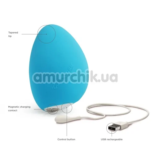 Кліторальний вібратор We-Vibe Wish (ві вайб віш блакитний)