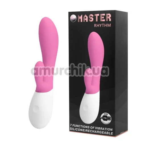 Вібратор Master Rhythm, світло-рожевий