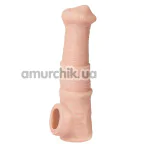 Насадка на пеніс Kokos Cock Sleeve CS 011-M, тілесна - Фото №1
