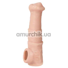 Насадка на пеніс Kokos Cock Sleeve CS 011-M, тілесна - Фото №1