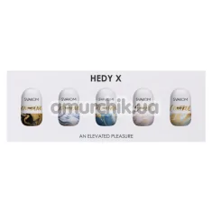Набор из 5 мастурбаторов Svakom Hedy X An Elevated Pleasure, белый - Фото №1