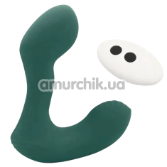 Вібростимулятор простати Sweet Em Velvet Lure Ares, зелений - Фото №1