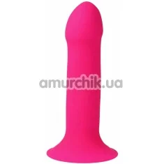 Фалоімітатор Solid Love Premium Silicone Dildo 7, рожевий - Фото №1