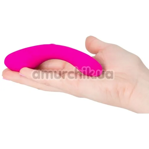 Вібратор для точки G The Mini Swan Wand Recharge, рожевий