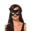 Маска Leg Avenue Vinyl Wet Look Cat Costume Mask, черная - Фото №2