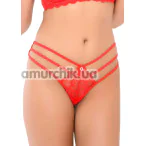 Трусики Daring Intimates Lace String With Straps, червоні - Фото №1