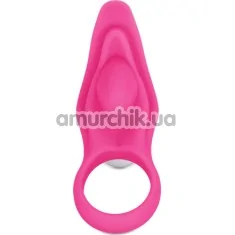 Виброкольцо Power Clit Cockring Stamina, розовое - Фото №1
