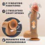 Вібратор з ротацією та поштовхами Dr. Skin Silicone Dr. Phillips 8.5 Thrusting Dildo, світло-коричневий - Фото №10