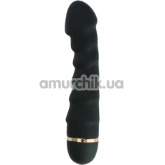 Анальний вібратор Silicone Anal Vibrator, чорний - Фото №1