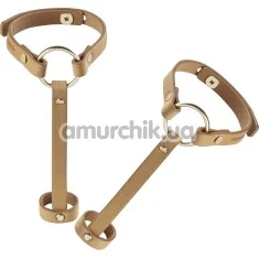 Браслети Bijoux Indiscrets Maze Hand Bracelet Harness, коричневі - Фото №1