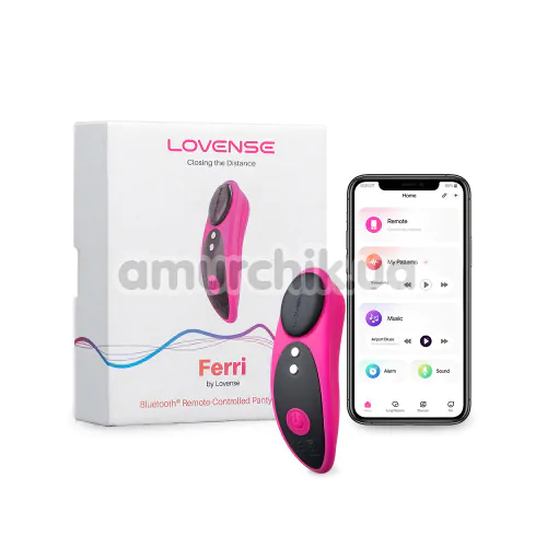 Клиторальный вибратор Lovense Ferri, розовый