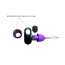 Виброяйцо Virgite Remote Controll Egg G2, фиолетовое - Фото №4