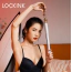 Анальная пробка с флоггером Lockink Detachable Pony Tail Rose-Shape Plug Kit, золотая - Фото №15
