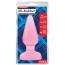 Анальна пробка Hi-Rubber Anal Stuffer Plug, рожева - Фото №7