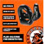 Эрекционное кольцо Oxballs 360 2-Way Cockring + Ballsling, черное - Фото №6
