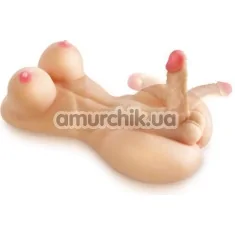 Мастурбатор Real Body Lovely Trans, телесный - Фото №1