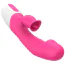 Вібратор з підігрівом FoxShow Silicone 7 Function Vibrator, рожевий - Фото №4