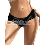 Трусики Star Night Curvy Temptation Crotchless Bikini, чорні - Фото №1