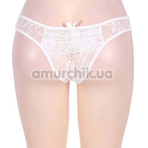 Трусики Star Night Lace Open Panties, белые