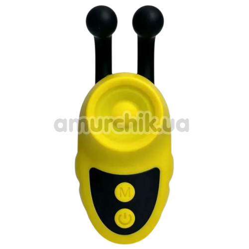 Вібратор на палець з пульсацією Passion Play Finger Tapping Vibe, жовтий