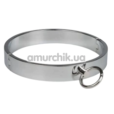 Ошейник Bad Kitty Naughty Toys Neck Shackle Metal Small, серебряный - Фото №1