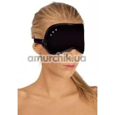 Маска на очі зі стразами Mask, чорна - Фото №1