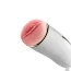 Мастурбатор з вібрацією Foxshow Vibrating Masturbation Cup, білий - Фото №2