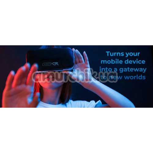 Окуляри віртуальної реальності Kiiroo VR, чорні