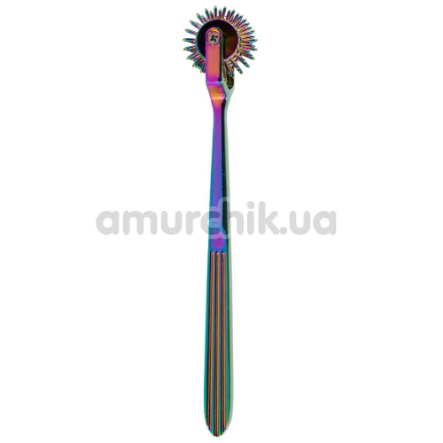 Колесо Вартенберга Fetish Collection Rainbow Triple Pinwheel, радужное