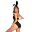 Костюм зайчика JSY Sexy Lingerie JS228173, черный: боди + ушки - Фото №4