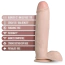 Фаллоимитатор Au Naturel Huge 10 Inch, телесный - Фото №5