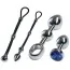Набор Malesation Alu Cock-Grip Set klein, серебряный - Фото №1