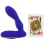 Вібростимулятор простати для чоловіків Silicone Wireless Pleasure Probe, синій - Фото №5