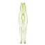 Комбінезон Ouch! Bodystocking With Halterneck Glow In The Dark, салатовий - Фото №5