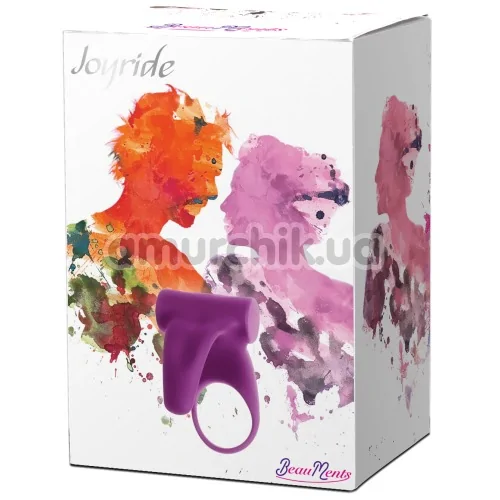 Виброкольцо BeauMents Joyride, фиолетовое