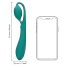 Вибратор для точки G Loveline G-Spot Vibrator With Bead, зеленый - Фото №3