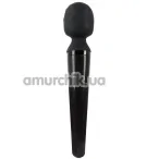 Універсальний вібромасажер Rechargeable Power Wand, чорний - Фото №1
